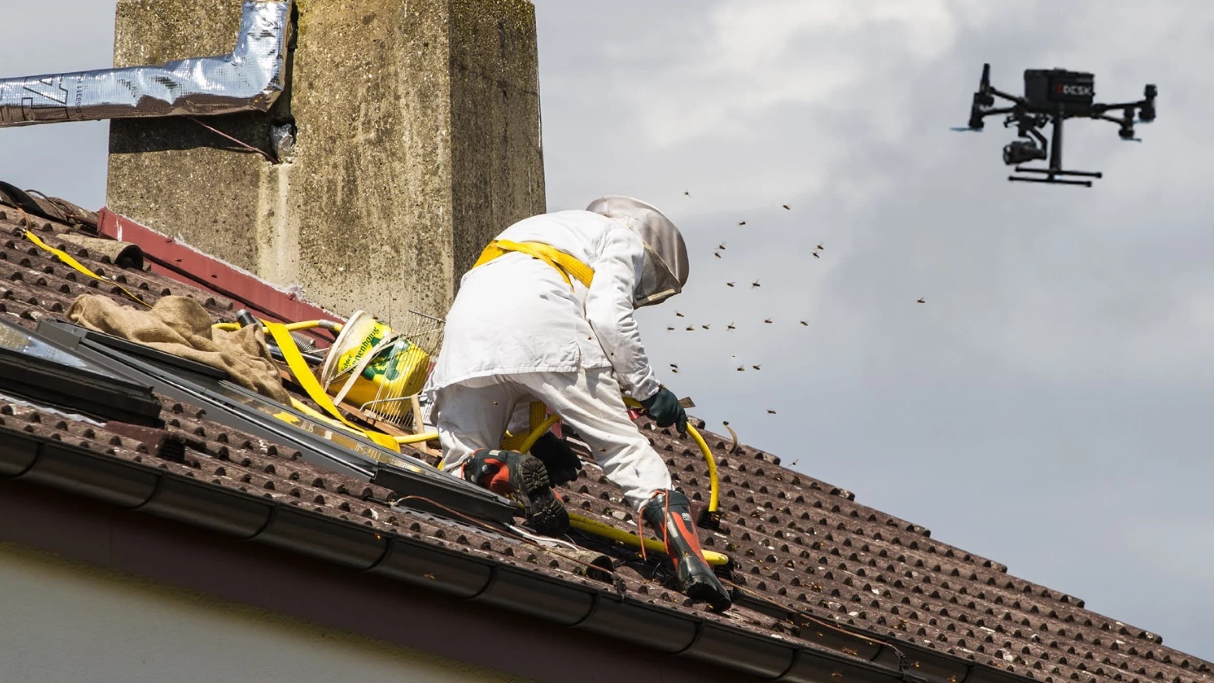 DESK Thermaldrohne im Einsatz