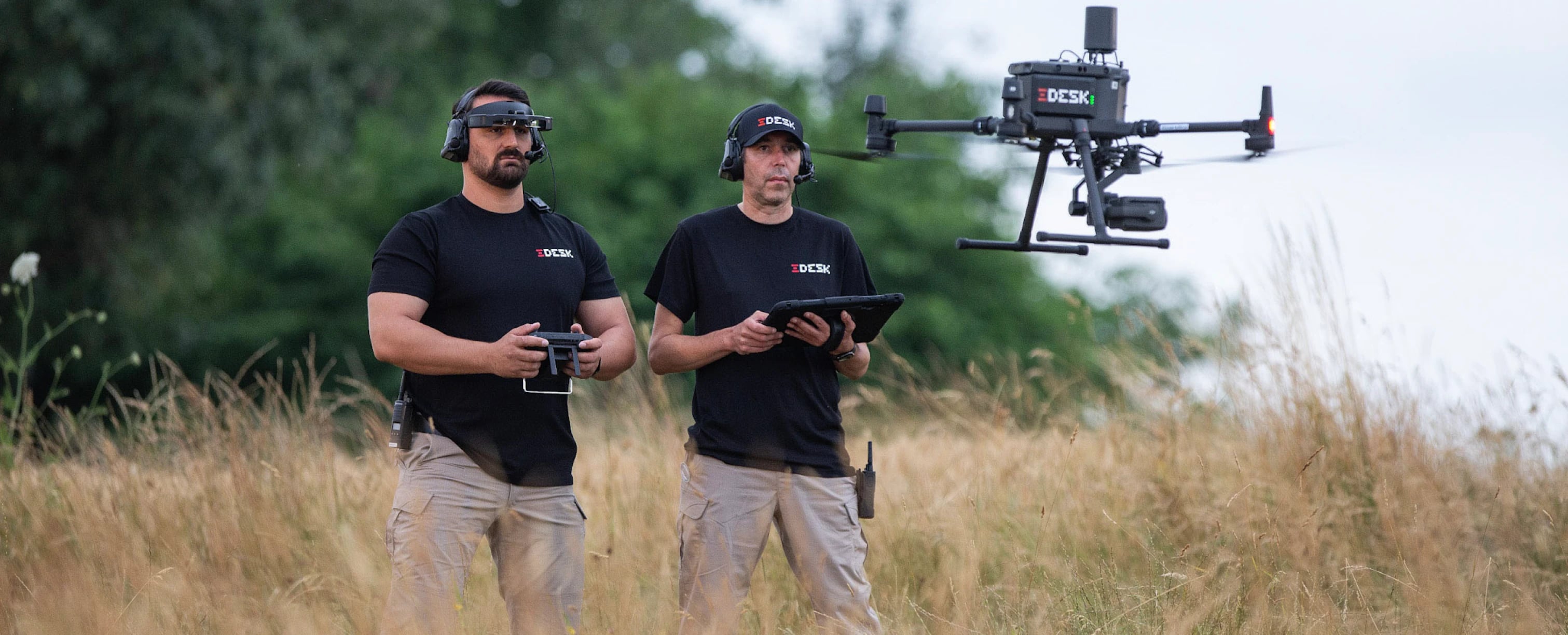 DESK Drohne im professionellen Einsatz für Sicherheit und Inspektion