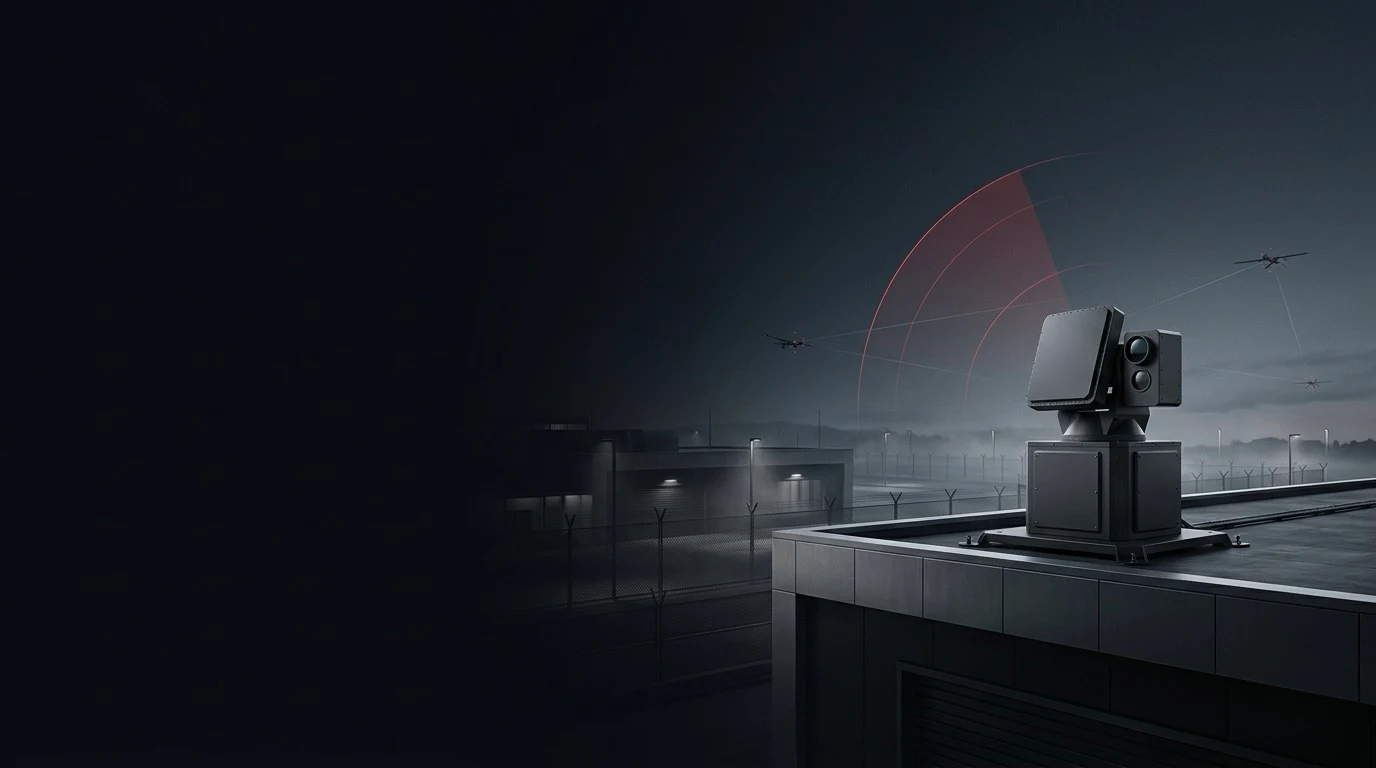 Konzeptdarstellung einer möglichen Radar- und EO-Sensorarchitektur